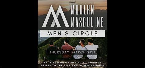 Modern Masculine Mens Circle : MARCH Edition *Breathwork & Brotherhood ...