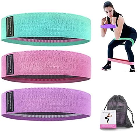 Mzar 3PCS/LOT Resistance Bands Loop Exercise Bands Booty Bands,Workout ...