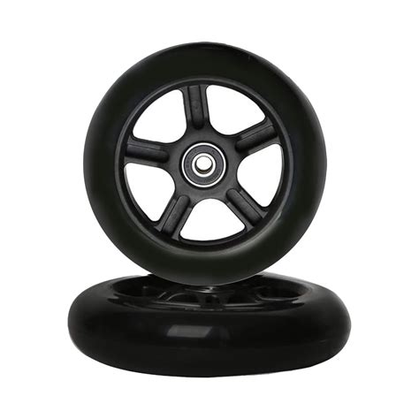 Freedare Black 120mm Scooter Wheel Replacement（Set of 4） – FREEDARESPORT