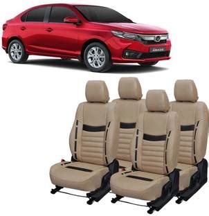 Luxury Premium Leatherette Car Seat Cover For Honda Amaze Price in ...