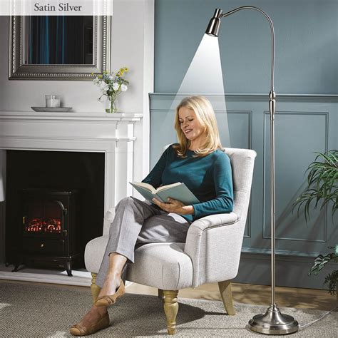 Floor Lamps For Reading Modern Steel Floor Lamp With Reading Lamp