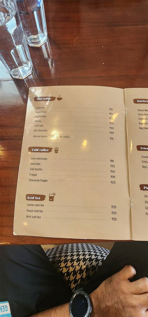 Menu at Bella Beans café and restaurant, Tohana