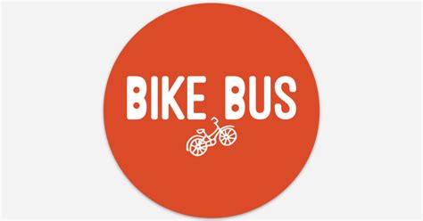 Bike Bus Car Magnet by Montclair Bike Bus | Magnets | Sticker Mule India