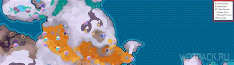 Интерактивная карта Slime Rancher 2: слаймы, сокровища, гордо и ресурсы