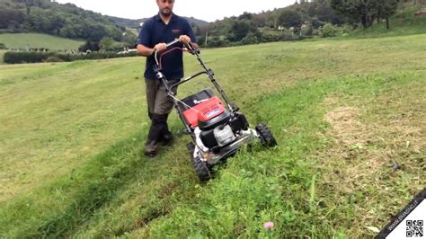 MARINA 4 MAXI TOSAERBA 4WD 52 INOX   Prova su campo   YouTube