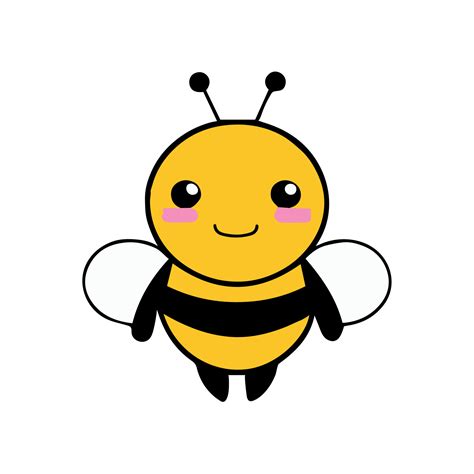 Cute Bee Drawing