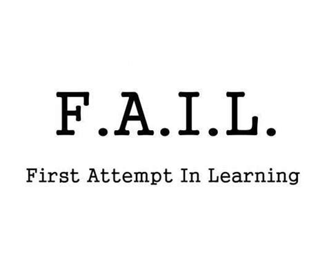 Image result for Fail First Attempt in Learning