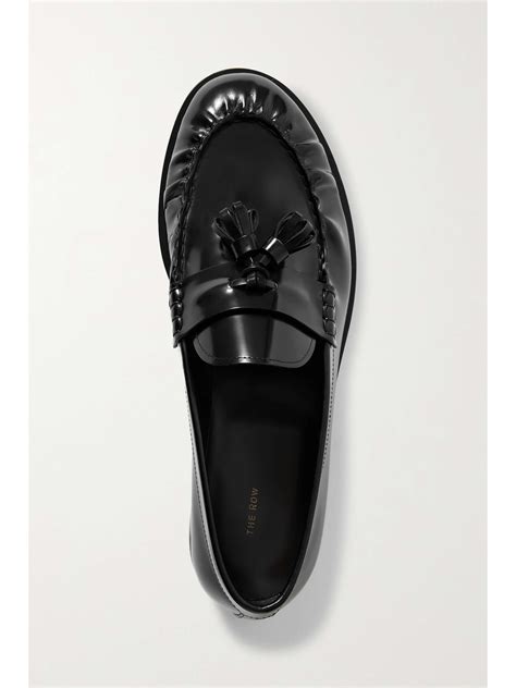 THE ROW Tasseled leather loafers | NET-A-PORTER