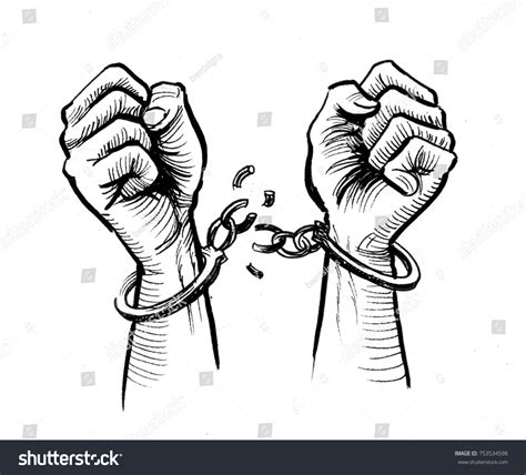 542 Broken chain drawing: immagini, foto stock e grafica vettoriale ...