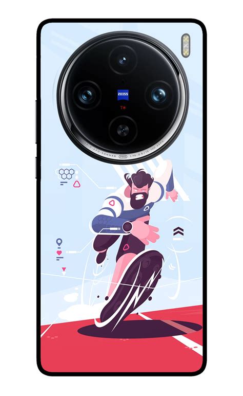 Buy Now Run Pro Glass Case for Vivo X100 Pro Online | Casekaro