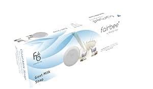 Buy Fairbee Goat Milk Bath Soap | Handmade Bathing Bar with Full Cream ...