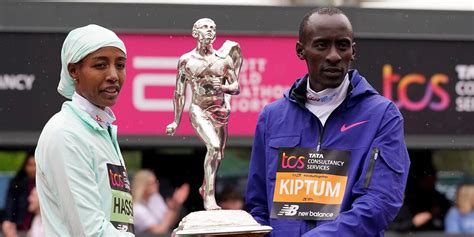 Marathon world record-holder Kelvin Kiptum, who was set to be a ...