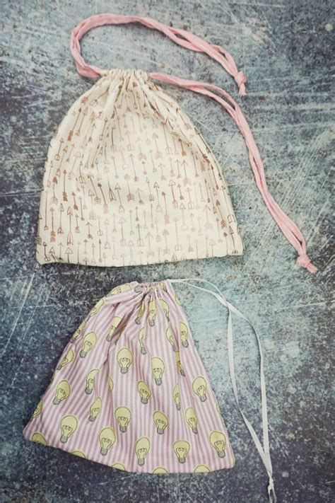 Image result for How to Sew a Drawstring Bag
