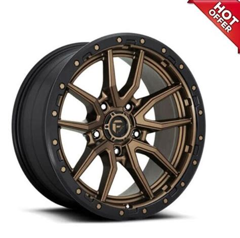 Bronze 17x9 Fuel Wheels D681 Rebel Off Road RimsS44 India | Ubuy