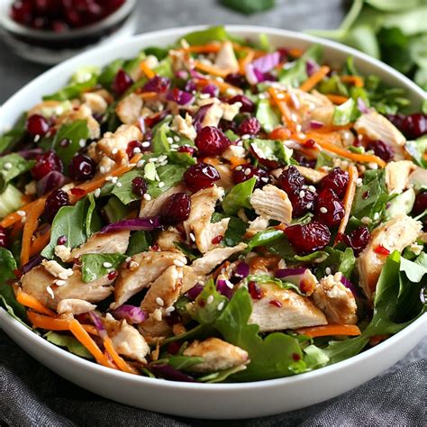 How to Make Asian Chicken Cranberry Salad in Just 20 Minutes onehourrecipes