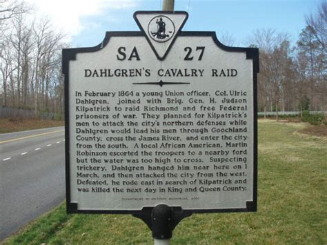 SA-27 Dahlgren's Cavalry Raid – Audio guide by Virginia's Historical ...