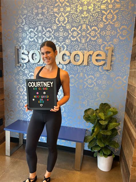 Achieved another [solidcore] milestone - 100 classes! Grateful for this ...