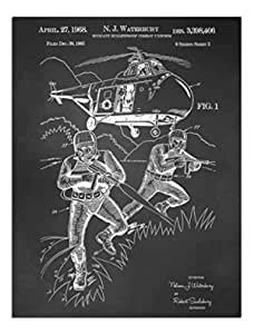 JP London Solvent Free Poster Art Print PAPXSJSC31 Sky Dive Air Navy ...