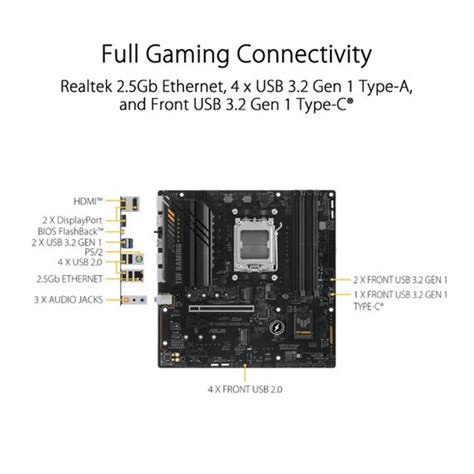 Buy ASUS TUF Gaming A620M Plus AMD Motherboard | Elitehubs.com– EliteHubs