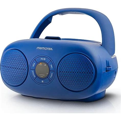 Memorex AM/FM Top Loading CD Player | Portable Stereo with Programmabl ...