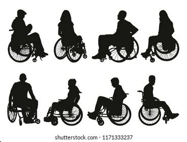 20+ Thousand Wheelchair Silhouette Royalty-Free Images, Stock Photos ...
