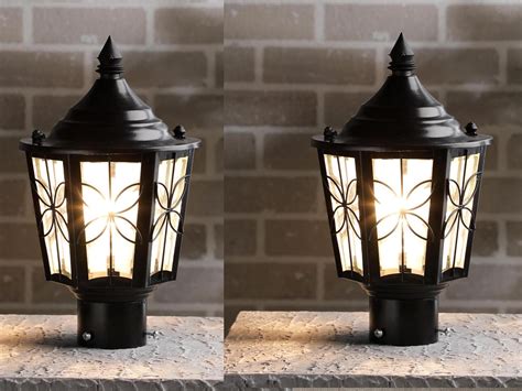 DarkVision Metal and Glass Gate Light for Home Gate Waterproof | Gate ...