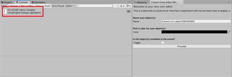 Unity Custom Editor Window 的图像结果
