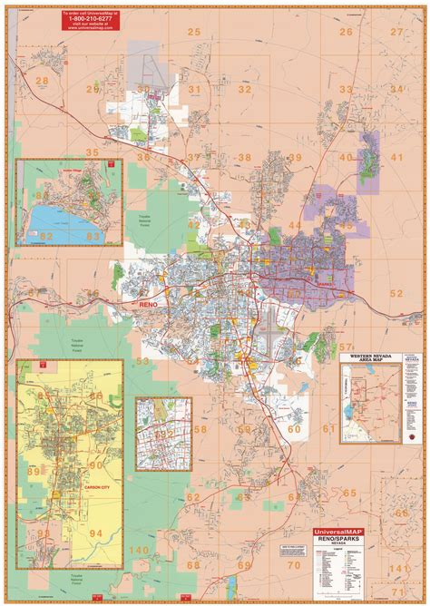 Map Of Downtown Reno Nevada
