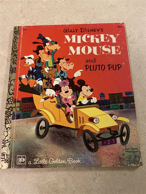 Vintage 1976 Walt Disney Mickey Mouse And Pluto Pup | Ubuy India
