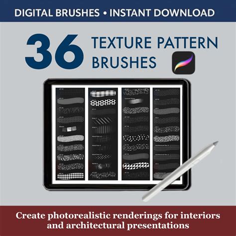 Procreate Texture and Shading Brushes Collection – Procreate Brush Shop ...