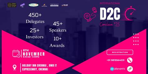 International D2C Conclave25 | Chennai 2025, Holiday Inn Chennai Omr It ...