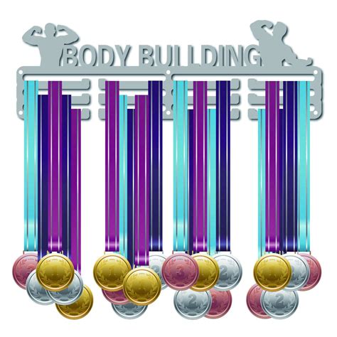 Buy CREATCABIN Bodybuilding Medal Display Medal Holder Sport Hanger ...