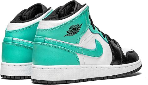 Buy Nike Youth Air Jordan 1 Mid GS Igloo Tropical Twist, White/Tropical ...