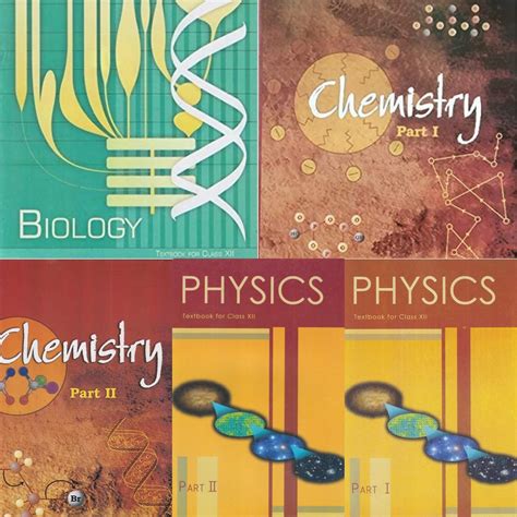 NCERT Physics, Chemistry, Biology (PCB) Books Set (5 Books) for Class ...