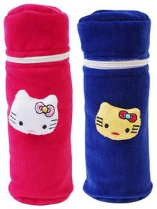 Da Anushi Soft Plush Stretchable Baby Feeding Bottle Cover Easy to Hold ...
