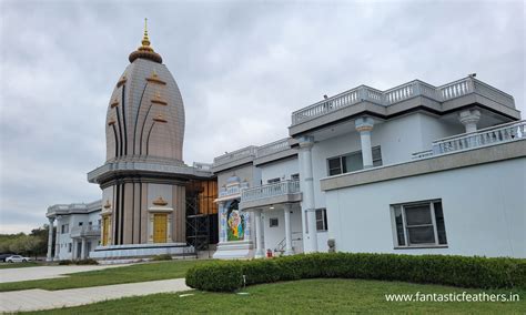 Fantastic Feathers: Radha Madhav Dham, Austin, TX