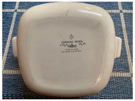 1958 Very Rare Authentic Vintage Pyrex Corning Ware Blue Cornflower 1 1 ...