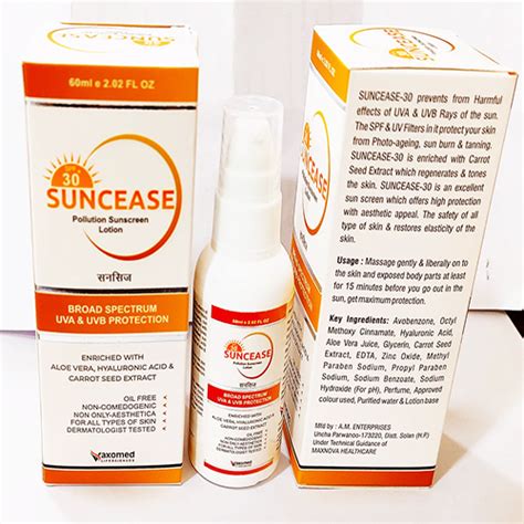 SUNCEASE-30 Lotion Stenkem Molecules Pvt. Ltd.