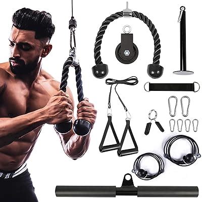 WOOSL Pulley System Gym,Home Gym Equipment?LAT and India | Ubuy