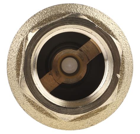 RS PRO | RS PRO Brass Single Check Valve, BSPP 1/2in, 12 bar | 486-148 | RS