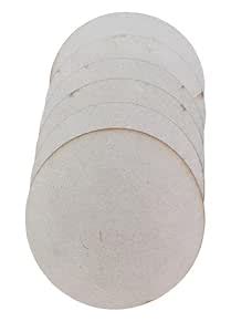 Art Infinity Natural Wooden Coasters I Handcrafted I Heat Resistant I ...