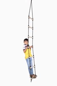 Mihad Round Stick Ladder for Kids Climbing Ladder for Physical Activity ...