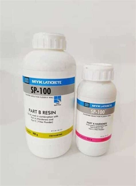 MYK LATICRETE SP-100 Stain free Epoxy Grout For Floor & Wall ( 11 Inca ...