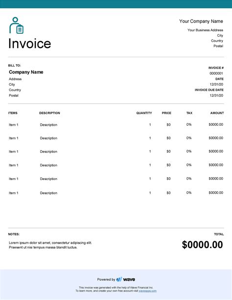 Sole Trader Invoice Example 的图像结果