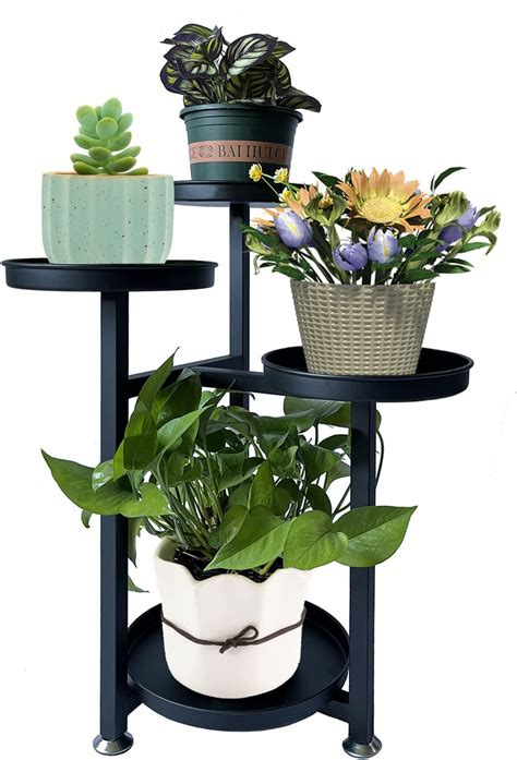 Buy Plant Stand Indoor Plant Shelf 24 inches in Height Metal Plant ...
