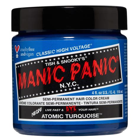 Manic Panic Classic Cream Semi-Permanent Vegan Hair Color, 118ml ...