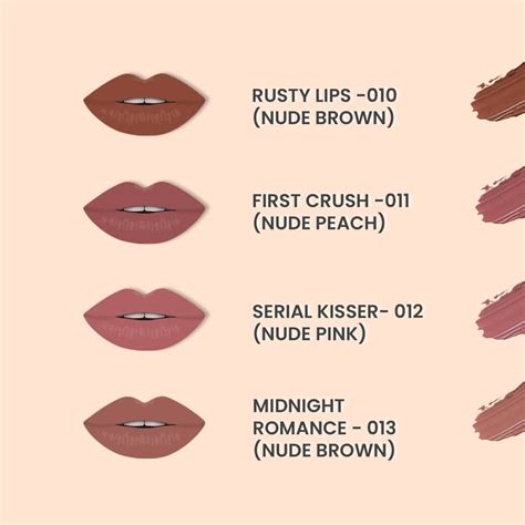 Glamveda X Rashami Desai Mini Liquid Lipstick Mocha Browns Combo 4.8ml