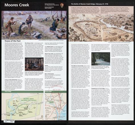 Moores Creek National Battlefield, North Carolina : official map and ...