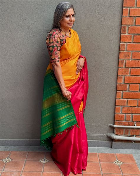 Pink & Green Pure Kanchi Silk Saree | Sakhi Fashions – sakhifashions