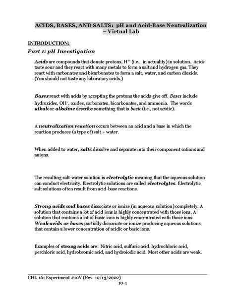 Image result for Acid-Base Neutralization Lab